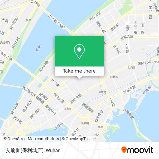 艾瑜伽(保利城店) map