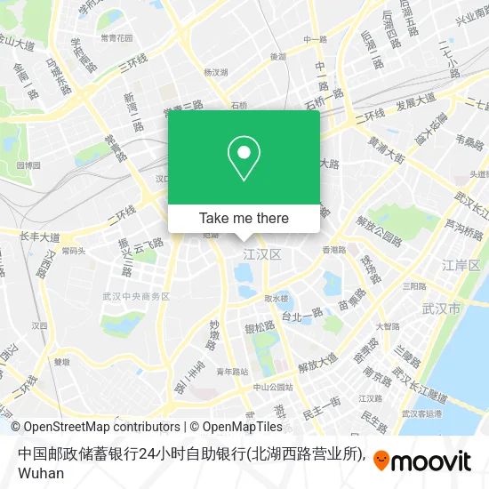 中国邮政储蓄银行24小时自助银行(北湖西路营业所) map