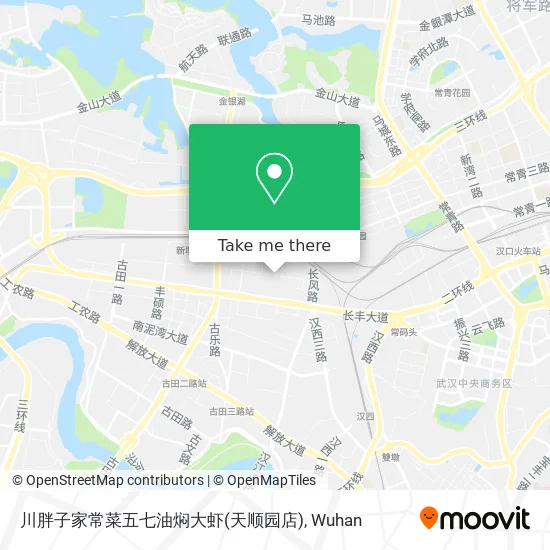 川胖子家常菜五七油焖大虾(天顺园店) map