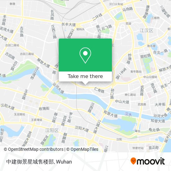 中建御景星城售楼部 map