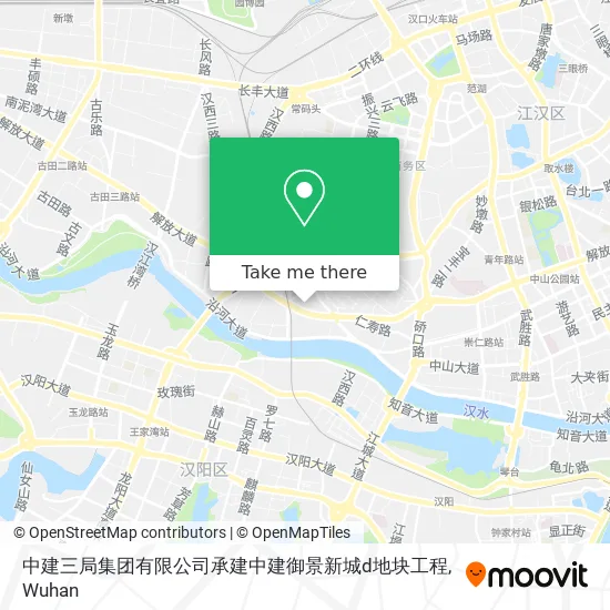 中建三局集团有限公司承建中建御景新城d地块工程 map