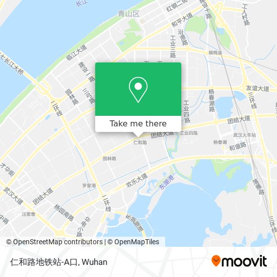 仁和路地铁站-A口 map