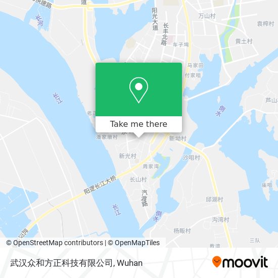 武汉众和方正科技有限公司 map