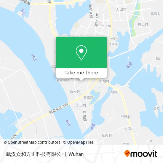 武汉众和方正科技有限公司 map