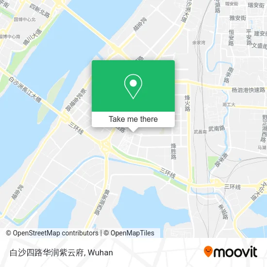 白沙四路华润紫云府 map