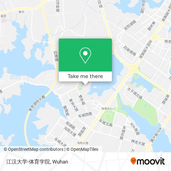 江汉大学-体育学院 map