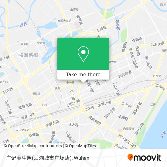 广记养生园(后湖城市广场店) map