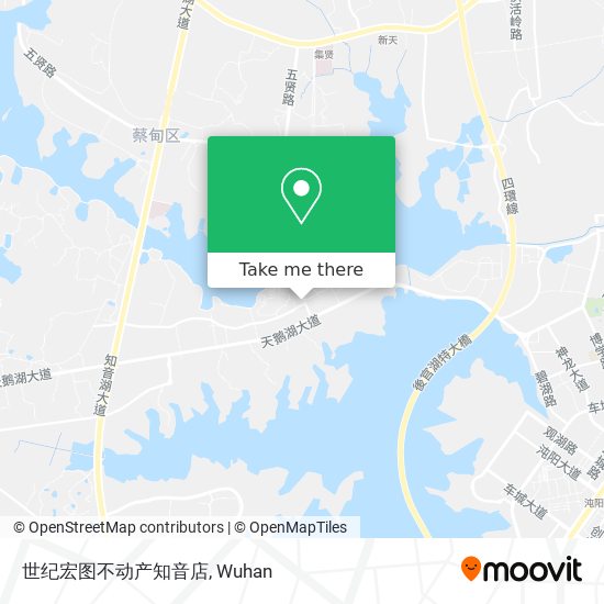 世纪宏图不动产知音店 map