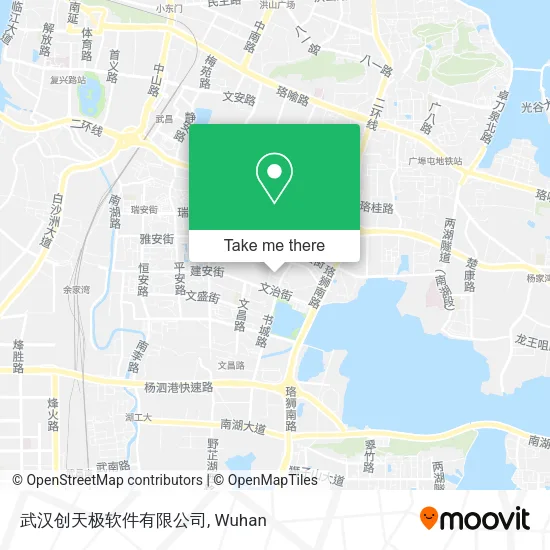 武汉创天极软件有限公司 map