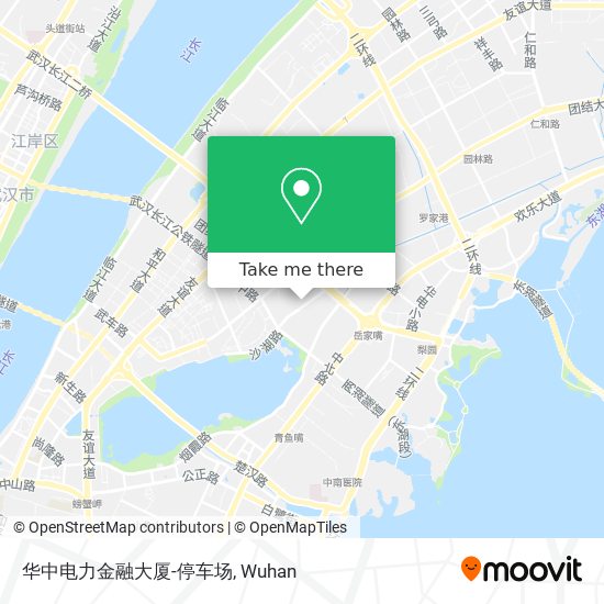 华中电力金融大厦-停车场 map