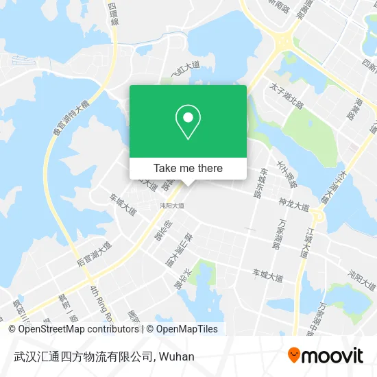 武汉汇通四方物流有限公司 map