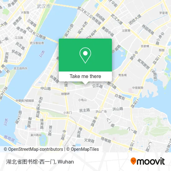 湖北省图书馆-西一门 map
