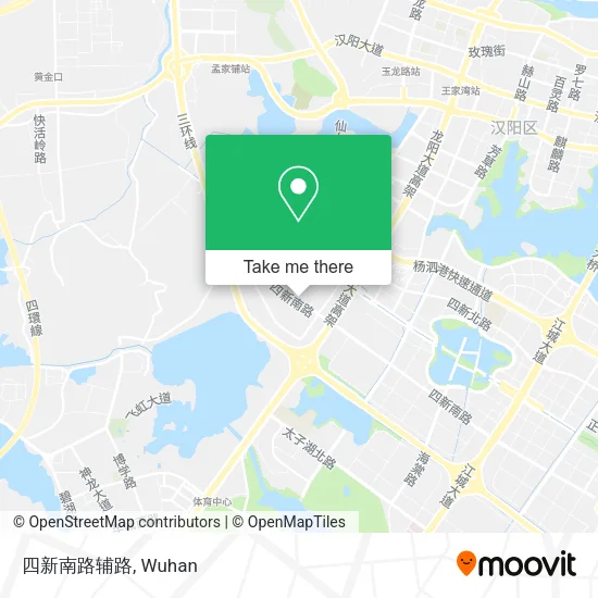 四新南路辅路 map