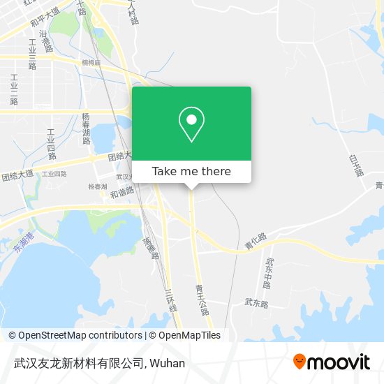 武汉友龙新材料有限公司 map