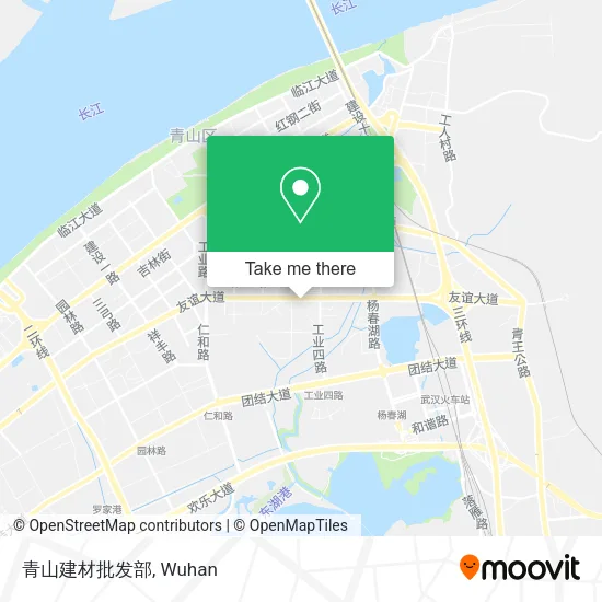 青山建材批发部 map