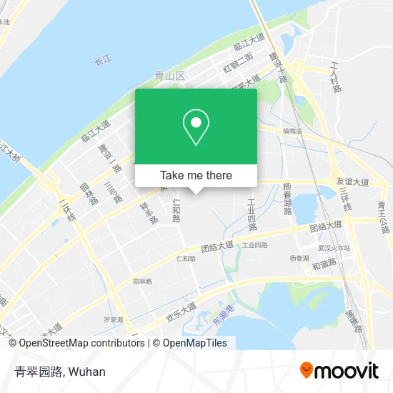 青翠园路 map