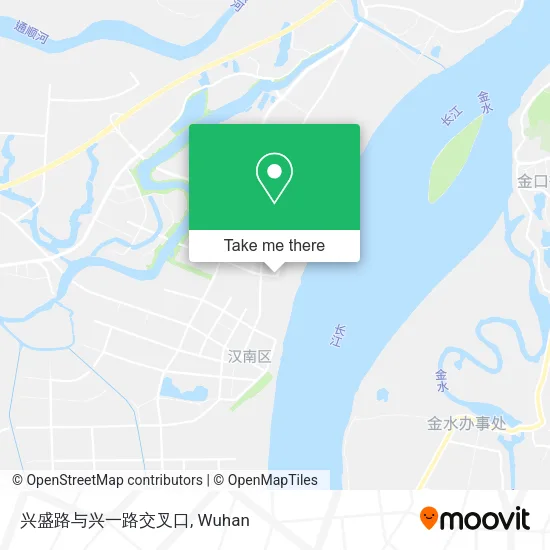 兴盛路与兴一路交叉口 map