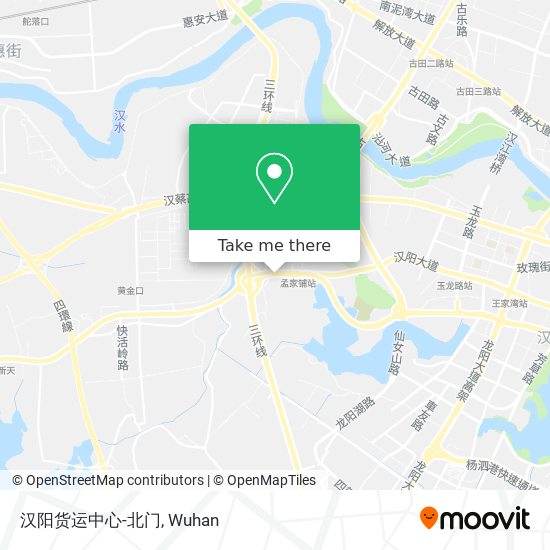 汉阳货运中心-北门 map