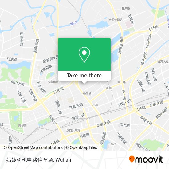 姑嫂树机电路停车场 map