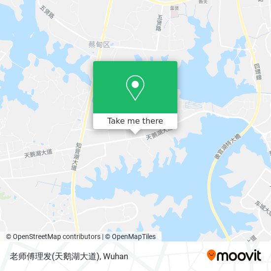 老师傅理发(天鹅湖大道) map