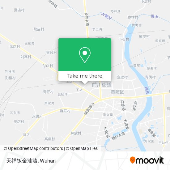 天祥钣金油漆 map