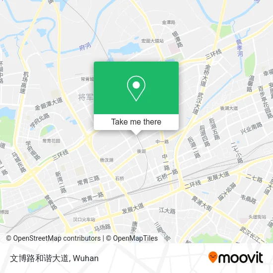 文博路和谐大道 map