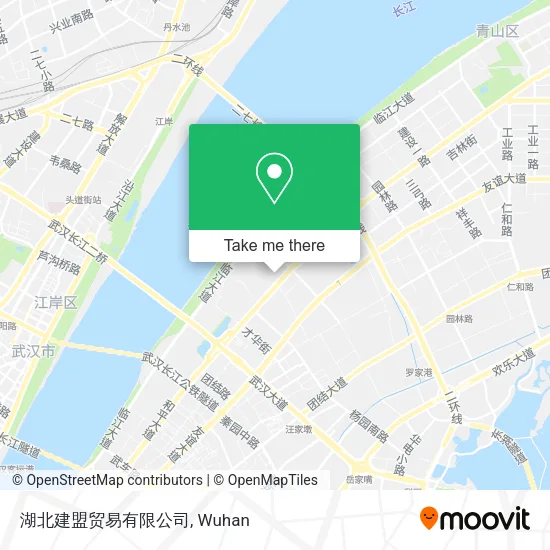 湖北建盟贸易有限公司 map