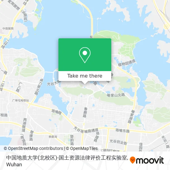 中国地质大学(北校区)-国土资源法律评价工程实验室 map