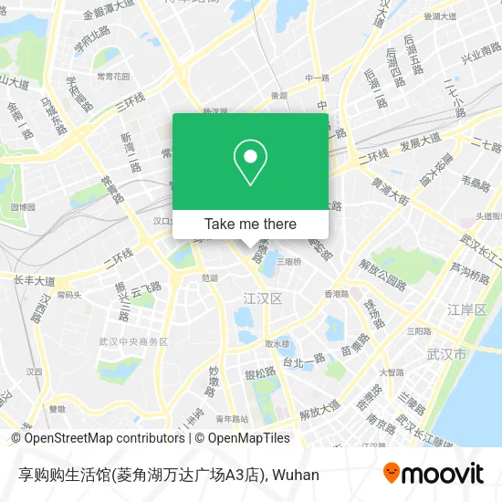 享购购生活馆(菱角湖万达广场A3店) map