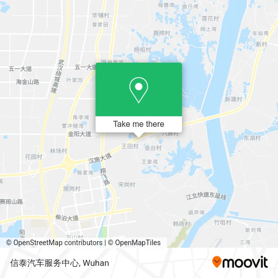 信泰汽车服务中心 map