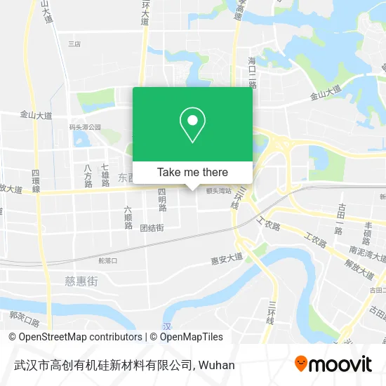 武汉市高创有机硅新材料有限公司 map