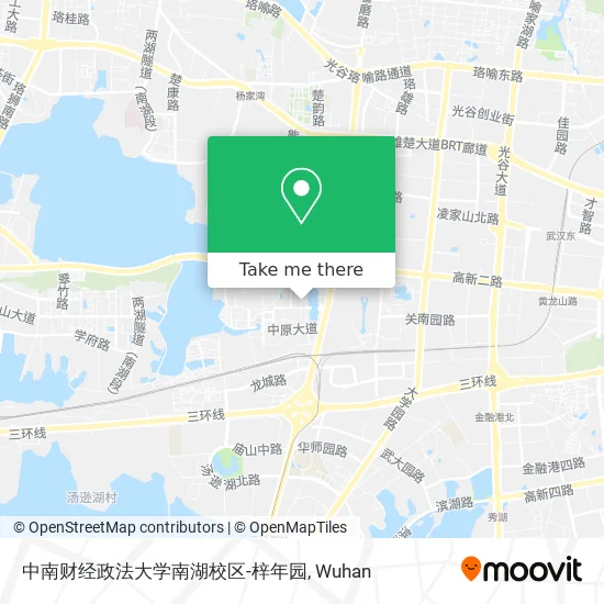 中南财经政法大学南湖校区-梓年园 map