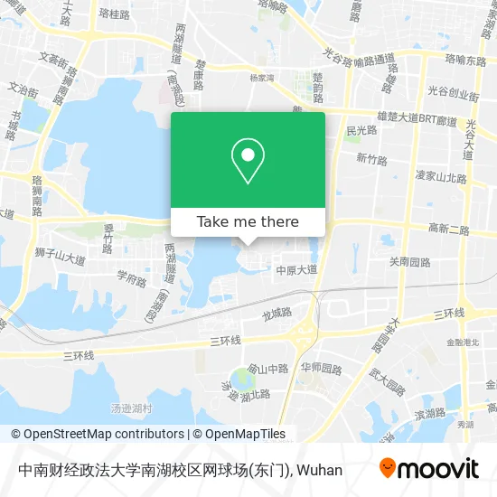 中南财经政法大学南湖校区网球场(东门) map