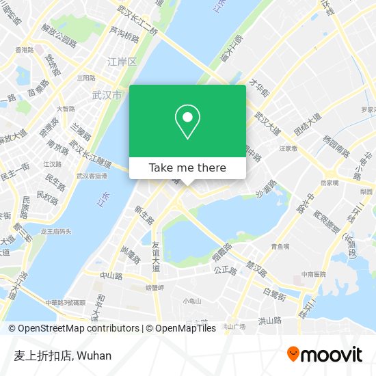 麦上折扣店 map