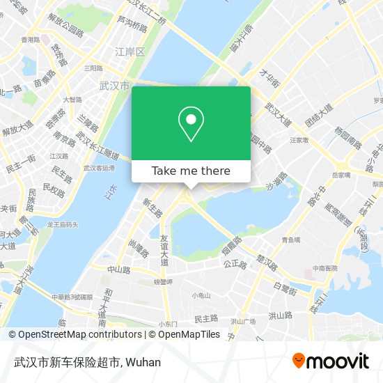 武汉市新车保险超市 map