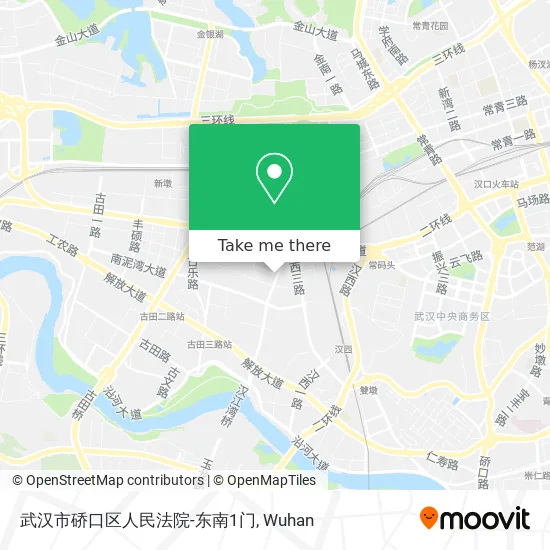 武汉市硚口区人民法院-东南1门 map
