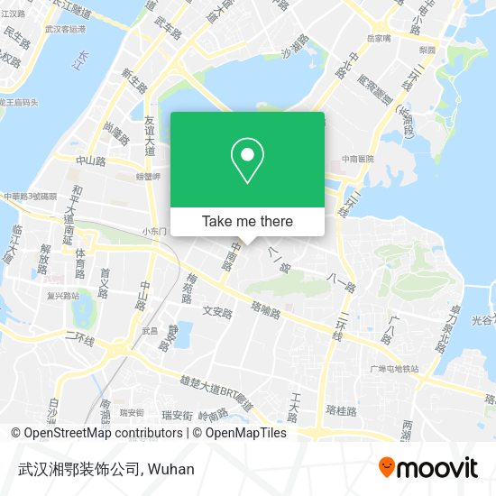 武汉湘鄂装饰公司 map