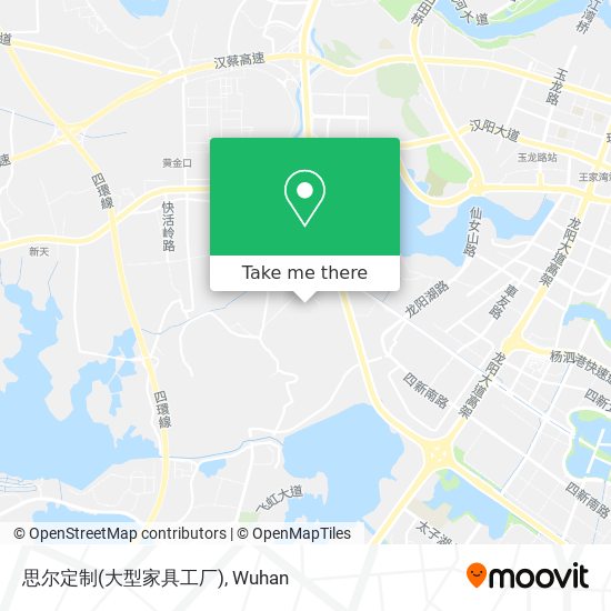 思尔定制(大型家具工厂) map