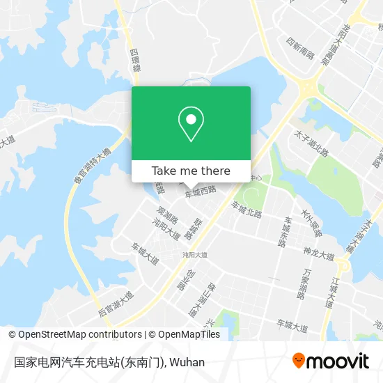 国家电网汽车充电站(东南门) map
