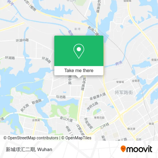 新城璟汇二期 map