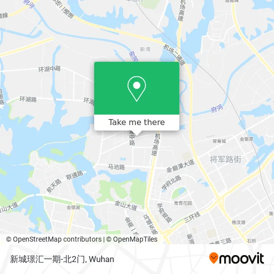 新城璟汇一期-北2门 map