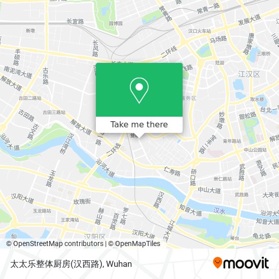 太太乐整体厨房(汉西路) map