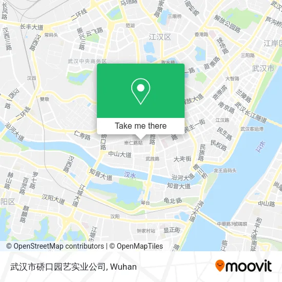 武汉市硚口园艺实业公司 map