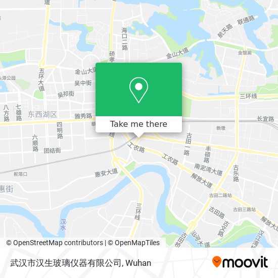 武汉市汉生玻璃仪器有限公司 map