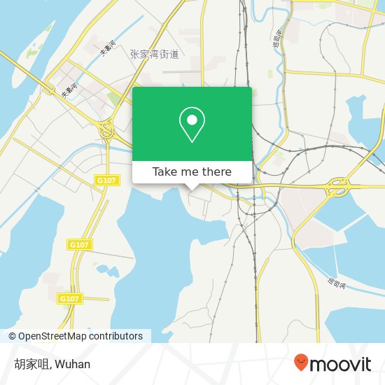 胡家咀 map
