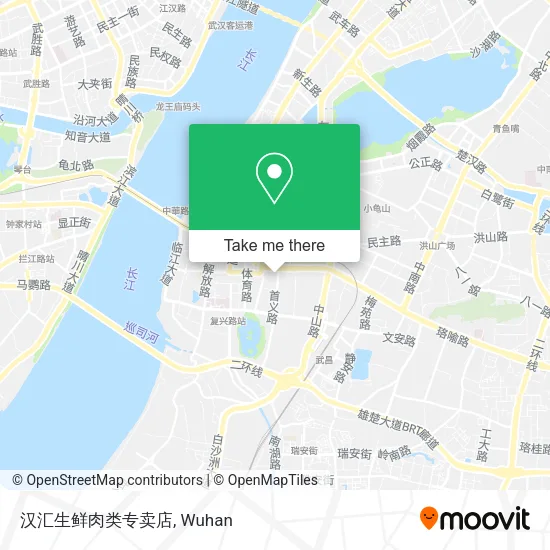 汉汇生鲜肉类专卖店 map