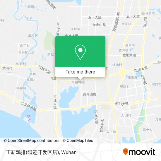 正新鸡排(阳逻开发区店) map