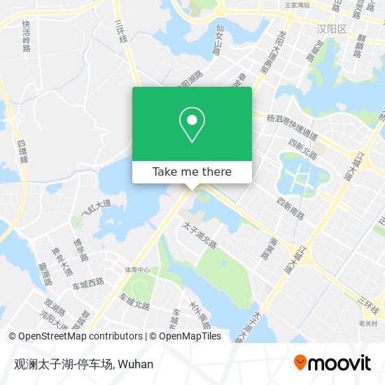 观澜太子湖-停车场 map