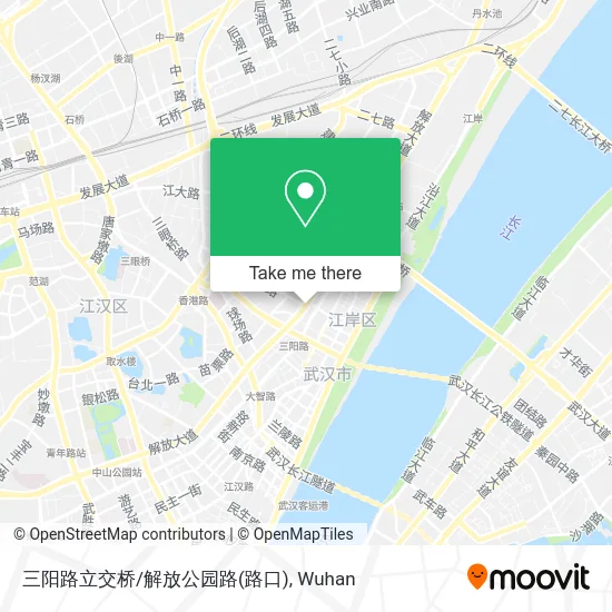 三阳路立交桥/解放公园路(路口) map