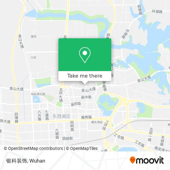 银科装饰 map